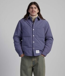 SPHERE PADDED OVERSHIRT LS – Heron