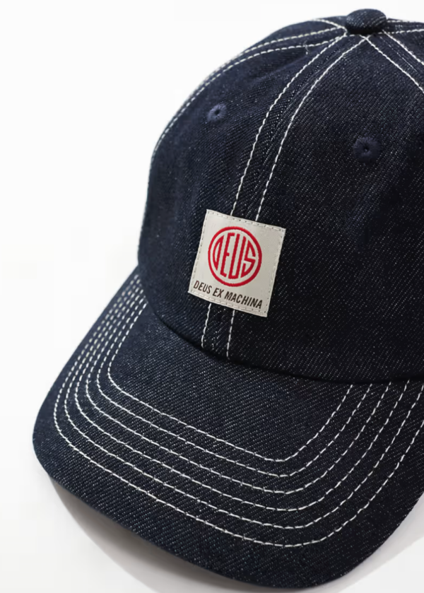 Cap ORTIZ en denim - Deus Ex Machina